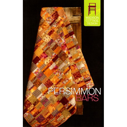 Persimmon Bars Pattern By Madison Cottage Design Fat Quarter