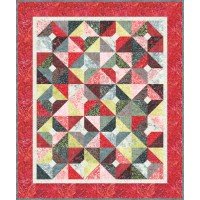 FREE Robert Kaufman Bamboo Garden Collection Burst of Color Pattern