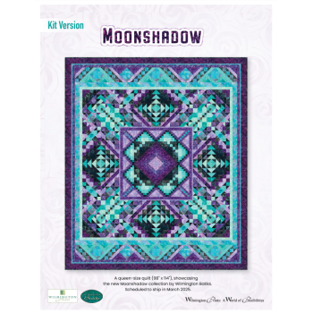 Moonshadow Pattern - printed to order with permission from Wilmington Batiks