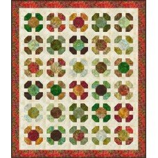 FREE Robert Kaufman Autumn Trails Collection Florescence Pattern