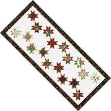 FREE Robert Kaufman Swirling Stars Runner Pattern