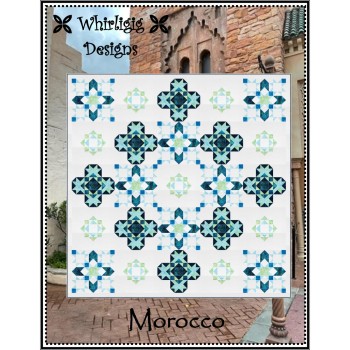 Morocco Block of the Month - LAP SIZE - coming AUGUST 2023