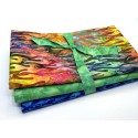 3 Yard Batik Bundle 3YD299 - Orange, Green & Blue