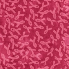 Island Batik Positively Pink 112169345 - Breast Cancer Awareness Fabric