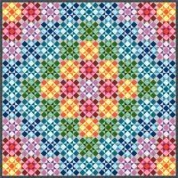 FREE Robert Kaufman Mosaic Courtyard Pattern