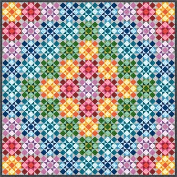 FREE Robert Kaufman Mosaic Courtyard Pattern