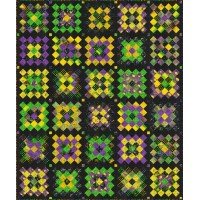 FREE Robert Kaufman Mardi Gras Granny Squares Pattern