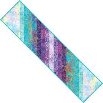 FREE Robert Kaufman Slanted Stripes Runner Pattern