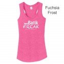 Batik Freak Womens Tri Racerback Tank Top