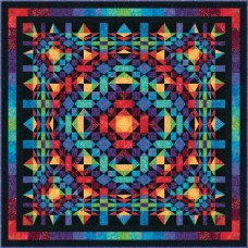 Prismatic Block of the Month by Wilmington Batiks - January 2023
