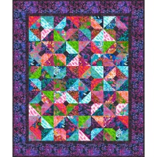 FREE Robert Kaufman Meadow Fresh Collection Burst of Color Pattern