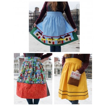 FREE Timeless Treasures Home Sweet Home Apron Trio Pattern