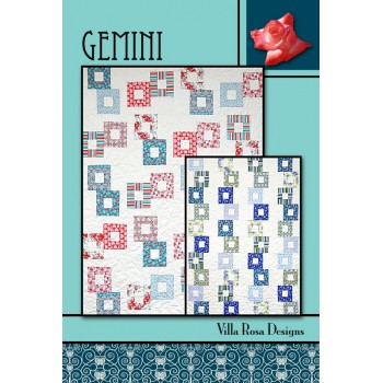 Gemini pattern card by Villa Rosa Designs - Jelly Roll Friendly Pattern