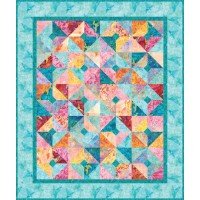 FREE Robert Kaufman Burst of Color Pattern