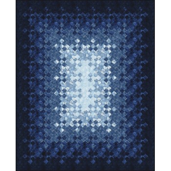 FREE Robert Kaufman Kasuri Luminous Nine Patch Pattern