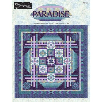 Paradise Block of the Month by Wing and a Prayer Designs - AUGUST 2024