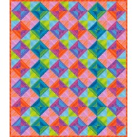 FREE Robert Kaufman Elementals Striped Squares Pattern