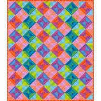 FREE Robert Kaufman Elementals Striped Squares Pattern