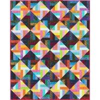 FREE Robert Kaufman Prisma - Strip Disco Pattern