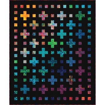 FREE Robert Kaufman Color Crossing Pattern