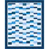 FREE Robert Kaufman Winter Sparkle Collection Rolling Hills Pattern