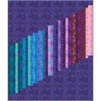 FREE Robert Kaufman Kapua Collection Rainbow Roll Pattern