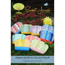 Stasia Quilt As You Go Pouch pattern by Sweet Jane's -  Scrap Friendly