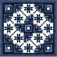 FREE Timeless Treasures Blue Moon Homespun Pattern