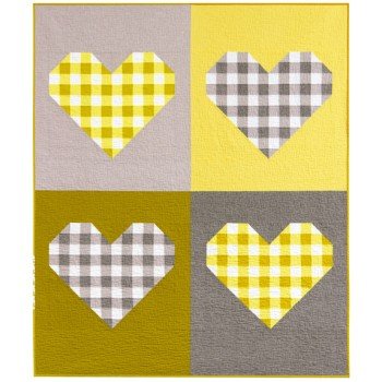 FREE Robert Kaufman I Heart Gingham Pattern