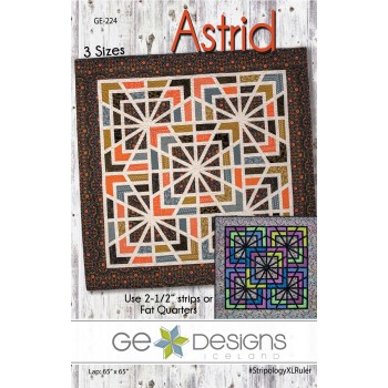 Astrid Pattern by GE Designs - Jelly Roll & Fat Quarter Friendly