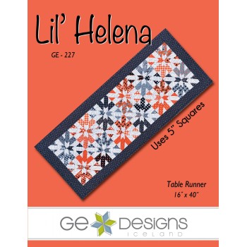Lil' Helena Pattern by GE Designs - Charm Square Friendly