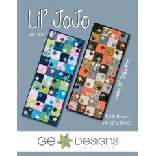 Lil' JoJo Pattern by GE Designs - Charm Square Friendly