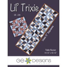 Lil' Trixie Pattern by GE Designs - Charm Square Friendly
