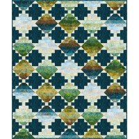 FREE Robert Kaufman Marshland Collection Pyramid Crossing Pattern