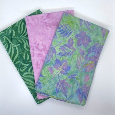 3 Yard Batik Bundle 3YD280 - Pink, Green, Teal