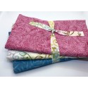 3 Yard Batik Bundle 3YD257 - Pink, Cream, Turquoise