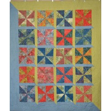 Wind through the Windows pattern by Stitchin Tree - Layer Cake Friendly Color Pattern printed to order