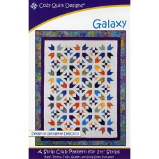 Galaxy pattern by Cozy Quilt Designs - Jelly Roll Friendly