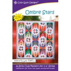 Ombre Stars pattern by Cozy Quilt Designs - Jelly Roll Friendly
