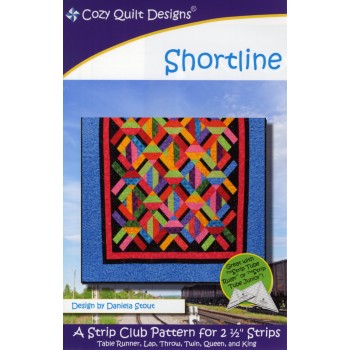 Shortline pattern by Cozy Quilt Designs - Jelly Roll Friendly