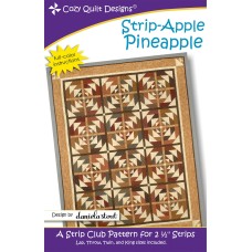 Strip-Apple Pineapple pattern by Cozy Quilt Designs - Jelly Roll & Scrap Friendly