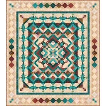 Copper Mountain Block of the Month by Wilmington Batiks - SEPT 2024