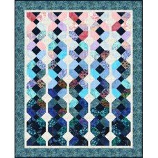 FREE Robert Kaufman Watercolor Blossoms Dutch Braid Pattern