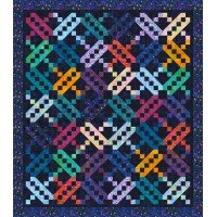 FREE Robert Kaufman Interstellar Collection Cross Check Pattern