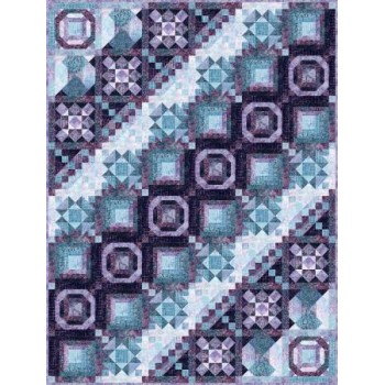 Hey Violet Block of the Month by Wilmington Batiks - AUGUST 2024