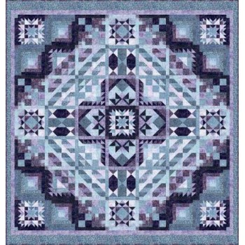 Violet Crush Block of the Month by Wilmington Batiks - AUGUST 2024