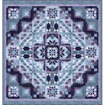 Violet Crush Pattern by Wilmington Batiks
