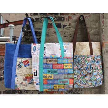 FREE Timeless Treasures Row by Row On the Go Tote Bag Pattern