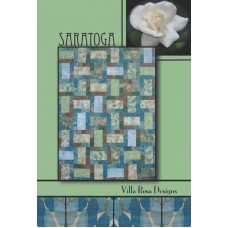 Saratoga pattern card by Villa Rosa Designs - Fat Quarter Friendly Pattern