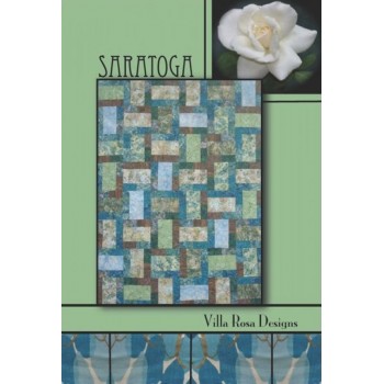 Saratoga pattern card by Villa Rosa Designs - Fat Quarter Friendly Pattern